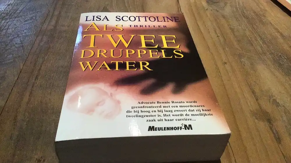 Nu Kopen Als twee druppels water - L. Scottoline