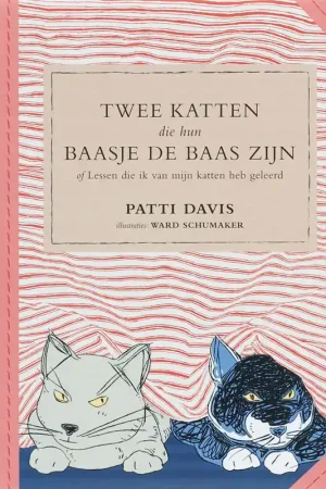 Twee katten die hun baasje de baas zijn - P. Davis Uitverkoop