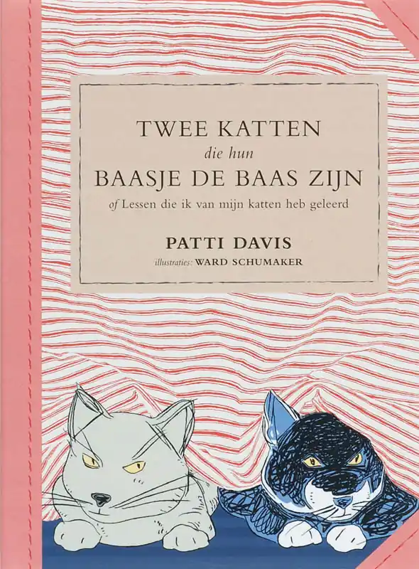 Twee katten die hun baasje de baas zijn - P. Davis Uitverkoop