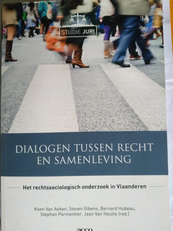 Merkproduct Dialogen tussen recht en samenleving - Diverse