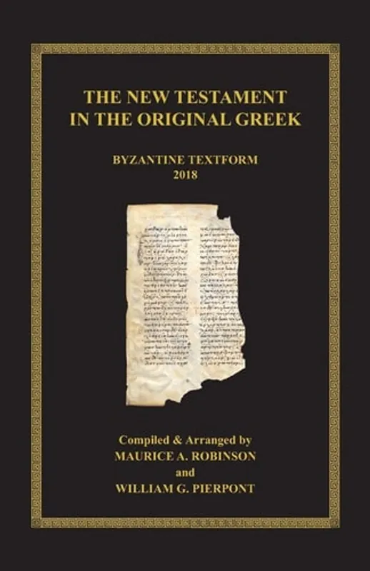 Rechtstreeks Van De Fabrikant The New Testament in the Original Greek Byzantine Textform 2018 - Maurice A. Robinson