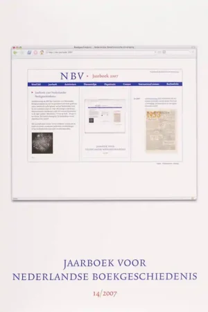 Nieuw 14/2007 - NEDERLANDSE BOEKGESCHIEDENIS