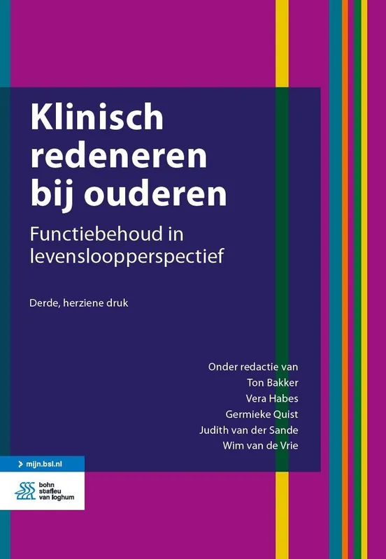 Uitverkoop Klinisch redeneren bij ouderen - Ton Bakker