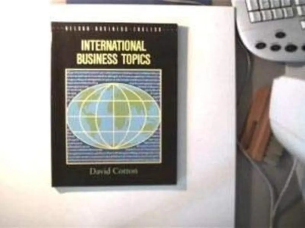 International Business Topics (Business English) - David Cotton Shop Nu