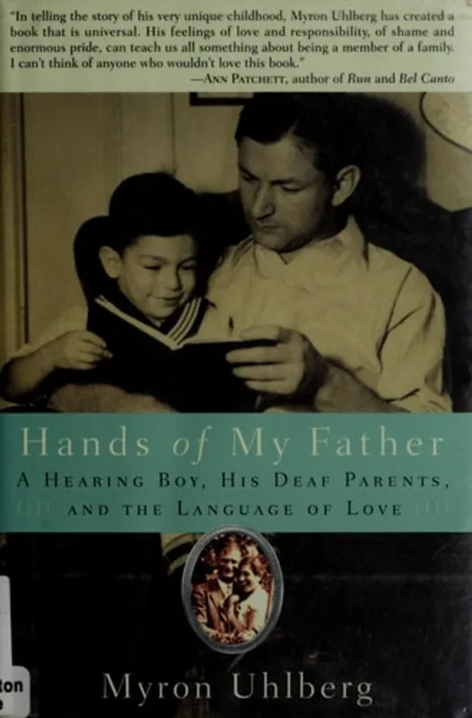 Merkproduct hands of my father - Myron Uhlberg