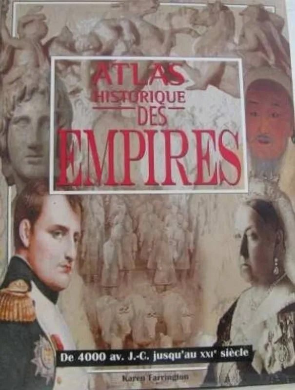Atlas historique des empires - Karen Farrington Tijdelijk Beschikbaar