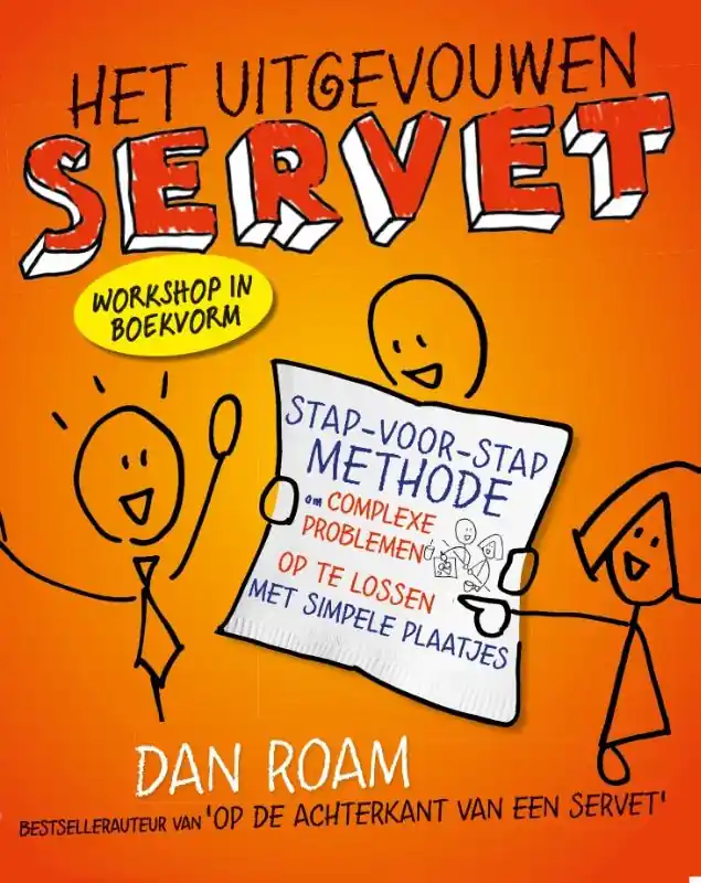 Tijdelijk Beschikbaar Het uitgevouwen servet