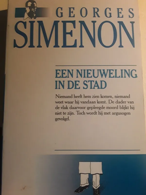 Een nieuweling in de stad - Georges Simenon Gereduceerde Prijs