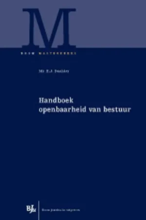 Uitverkoop Handboek openbaarheid van bestuur - E.J. Daalder