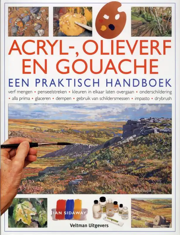 Actieprijs Acryl-, olieverf en gouache - Ian Sidaway