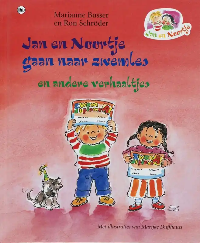 Jan & Noortje gaan naar zwemles - Marianne Busser; Ron Schröder Tijdelijk Beschikbaar