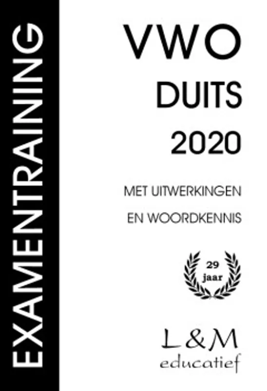 Examentraining Vwo Duits 2020 - M.T. Janssens; Mt Janssens; M.J. Rozemond; Mj Rozemond Alleen Vandaag