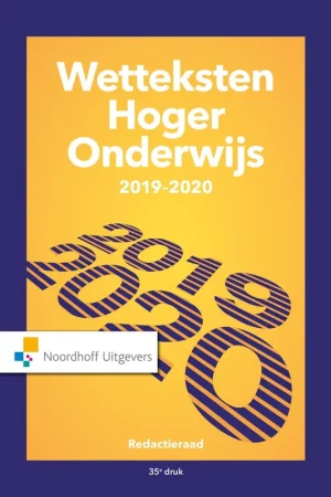 Wetteksten Hoger Onderwijs 2019-2020 - Uittenbogaard Hoge Kwaliteit