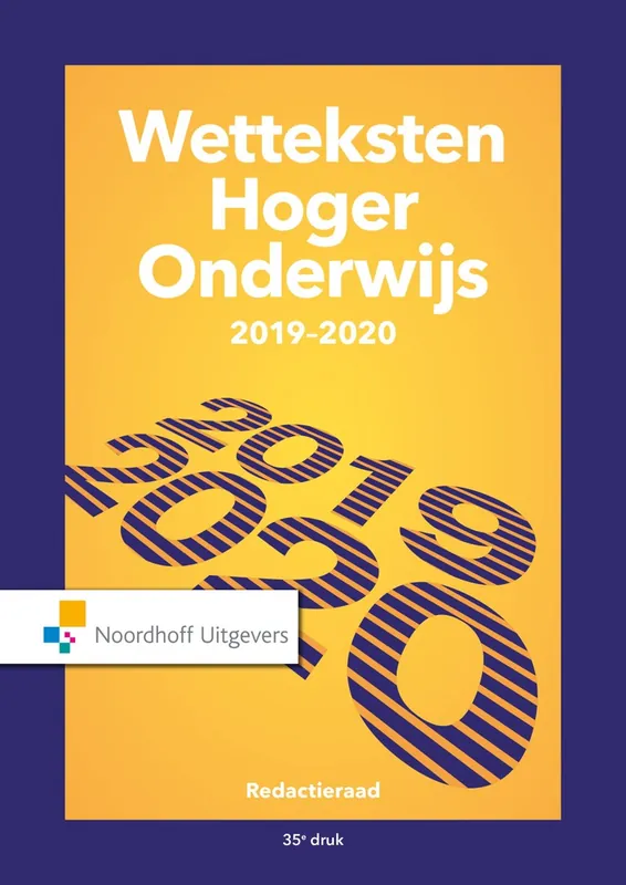 Wetteksten Hoger Onderwijs 2019-2020 - Uittenbogaard Hoge Kwaliteit