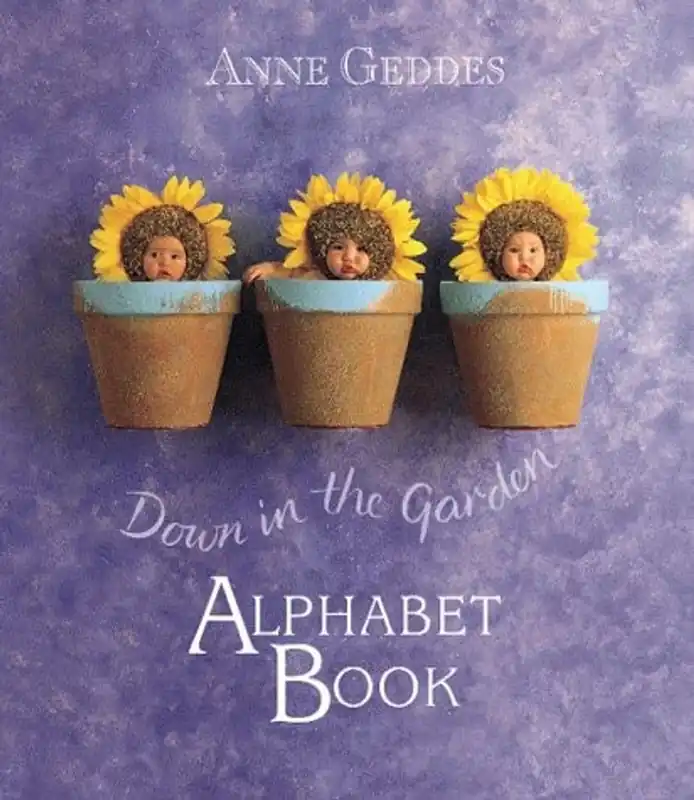 Down in the Garden Alphabet Book - Anne Geddes Gereduceerde Prijs