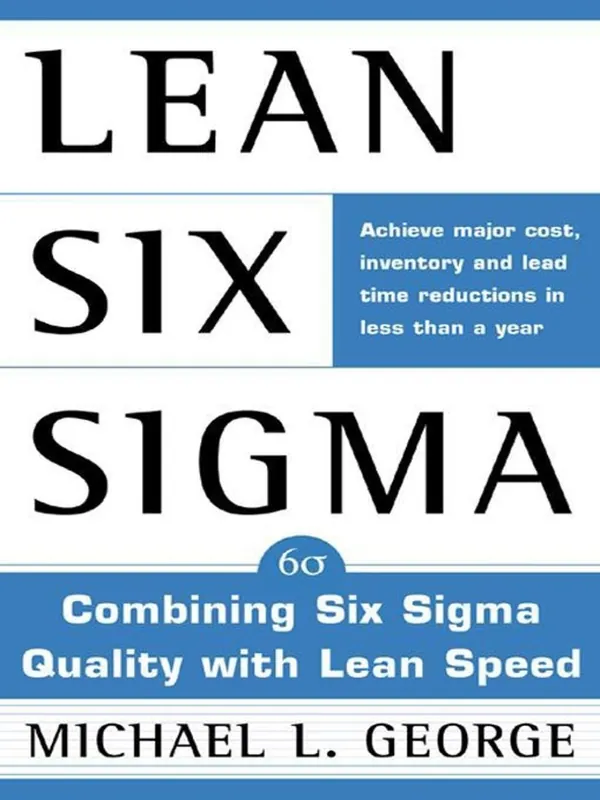Lean Six Sigma - George, Michael L. Koop Online