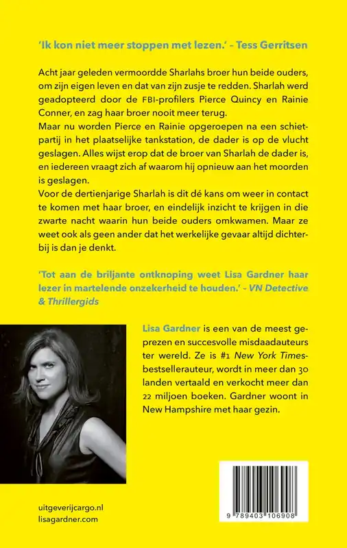 Meest Verkocht Achter je - Lisa Gardner