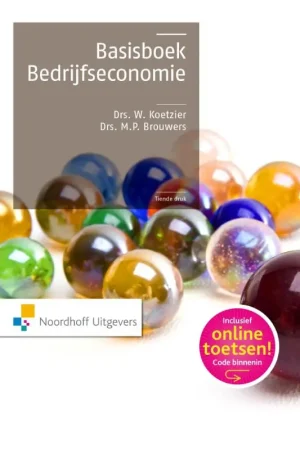 Basisboek bedrijfseconomie - Rien Brouwers; Wim Koetzier Tijdelijk Beschikbaar