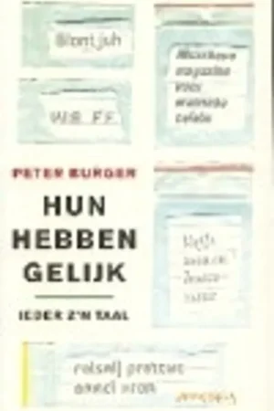 Hun hebben gelijk - P. Burger Op = Op