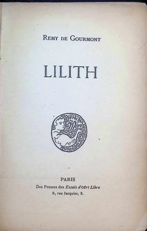 Lilith - Remy de Gourmont Betaalbaar