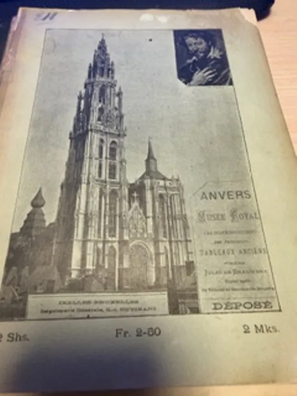 ANVERS MUSEE ROYAL ILLUSTRE. REPRODUCTION DE 151 DES PRINCIPAUX TABLEAUX ANCIENS - DE BRAUWERE, Jules (avant-propos). Nieuw