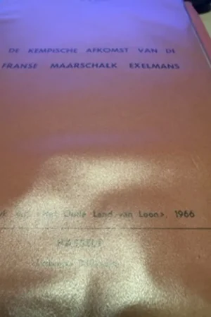 Voordeelprijs De Kempische afkomst van de Franse Maarschalk Exelmans - M Bussels