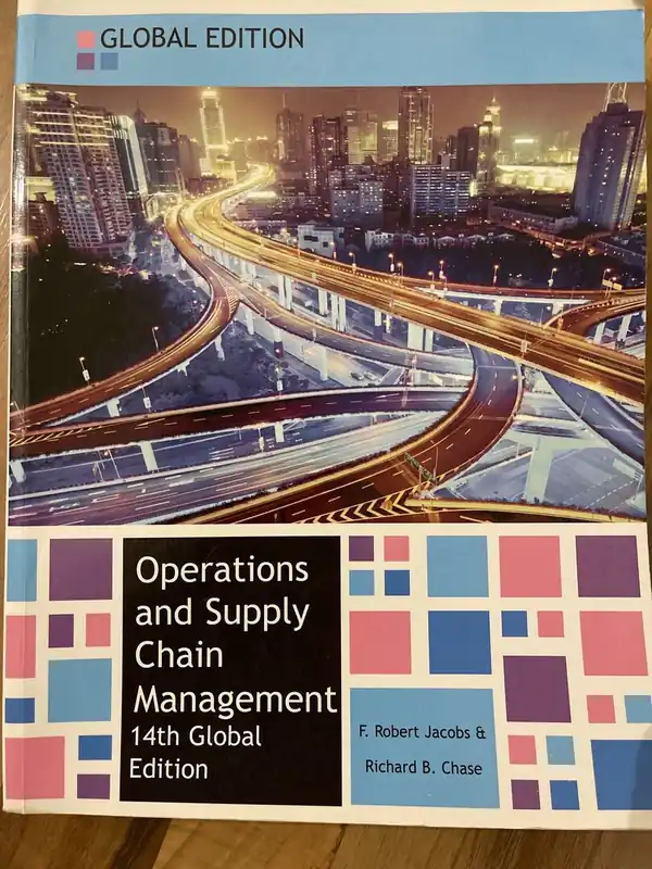 Operations & Supply Chain Management Glo - Chase, Richard Op = Op
