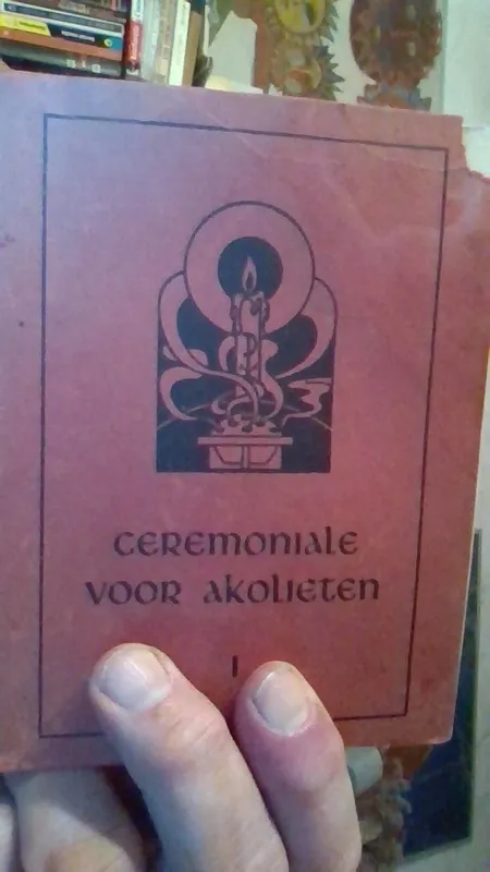 Laatste Kans Ceremoniale voor akolieten 1 Algemene regels, mis, vespers en lof - Z E H A. Zwaenenpoel; Kanunnik Rodolphe Hoornaert