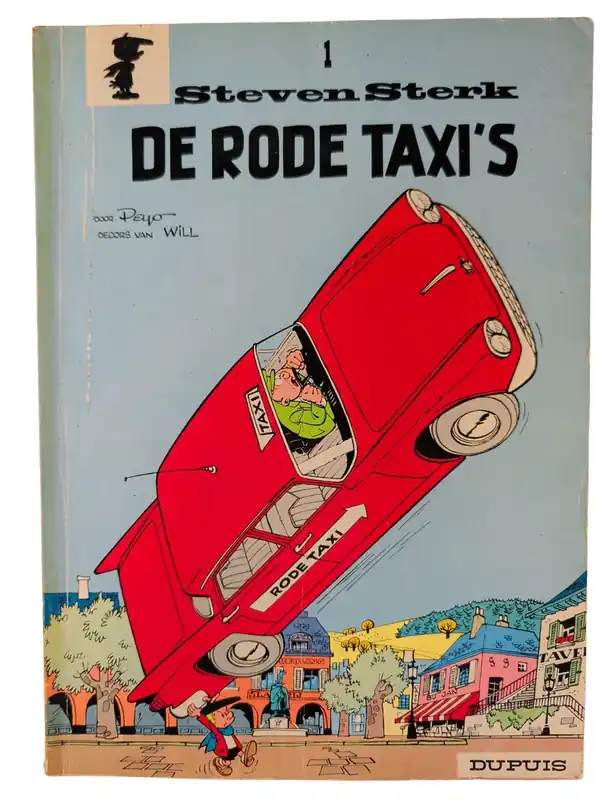 Steven Sterk 1 - De Rode Taxi's - Peyo Op = Op
