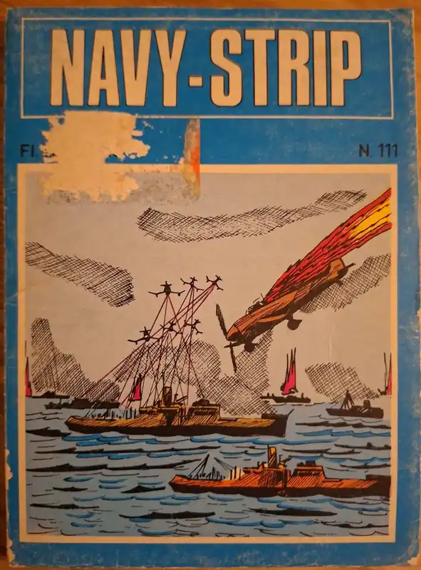 navy-strip nr 111 - N/A Tijdelijk Beschikbaar