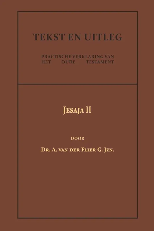 Beste Prijs Jesaja II / Druk 1