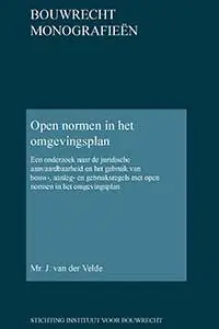 Open normen in het omgevingsplan / Druk 1 Fabrieksprijs