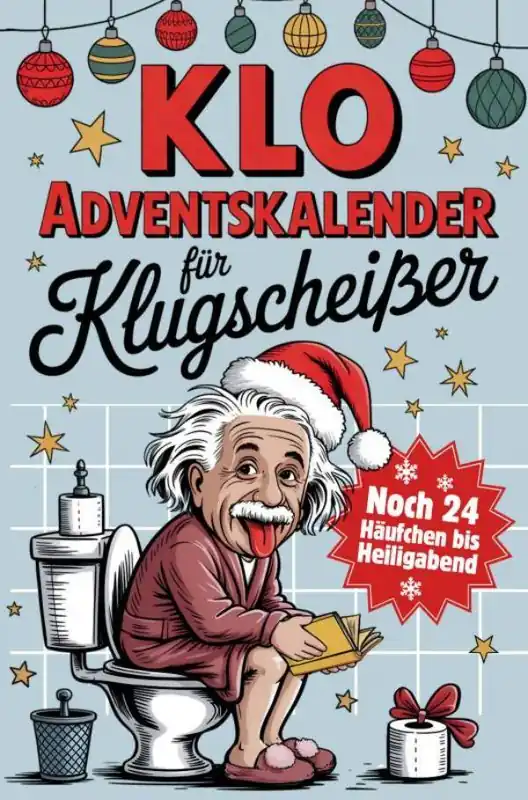 Koop Vandaag Klo Adventskalender für Klugscheisser / 1 Edition
