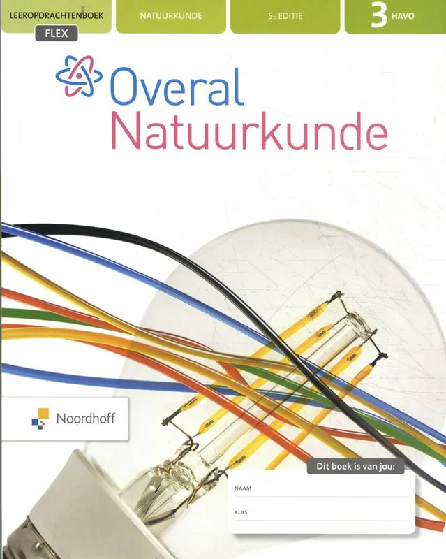 Fabrieksprijs Overal Natuurkunde 3 havo FLEX leeropdrachtenboek / Druk 5