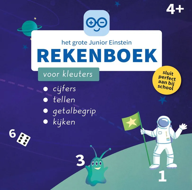 Merkproduct Het grote Junior Einstein rekenboek voor kleuters / Druk 1