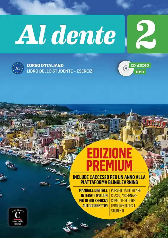 Al dente 2 - BlinkLearning – edizione Premium A2 Libro dello studente + esercizi / 1 Edition Premium