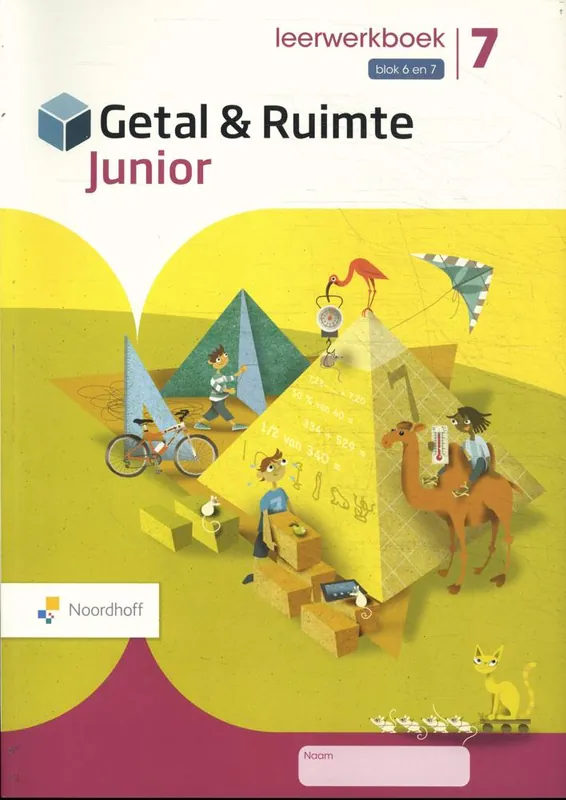 Getal & Ruimte Junior groep 7 blok 6 en 7 leerwerkboek / Druk 1 Weekendaanbieding