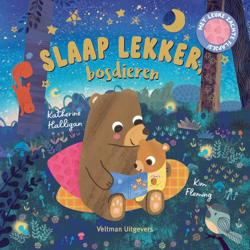 Tijdelijk Beschikbaar Slaap lekker, bosdieren / Druk 1