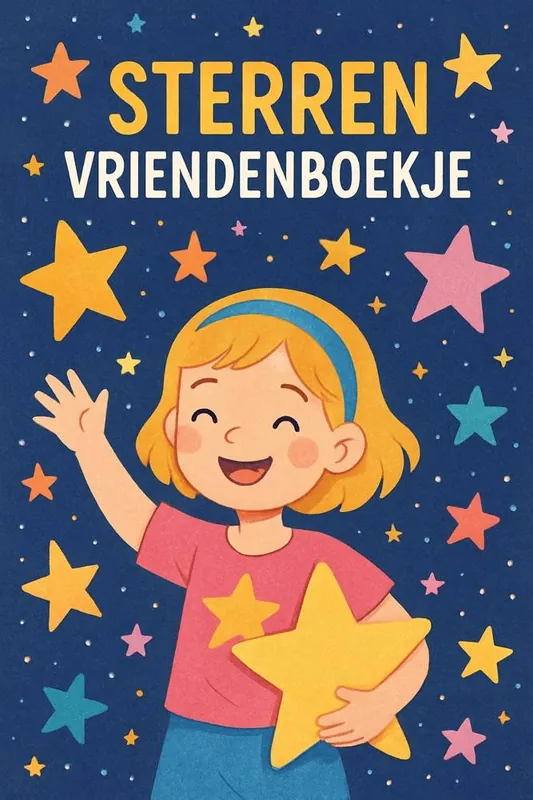 Sterren Vriendenboekje / Druk 1 Flitsaanbieding