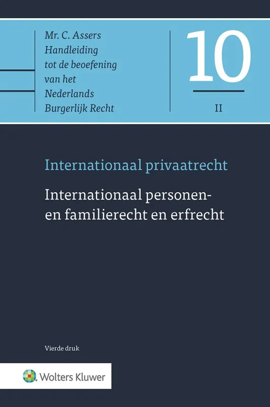 Internationaal personen- en familierecht en erfrecht / Druk 4 Weekendaanbieding
