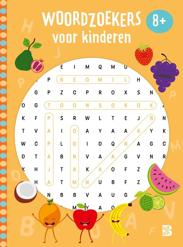 Woordzoekers voor kinderen 8+ / Druk 1 Beperkte Voorraad