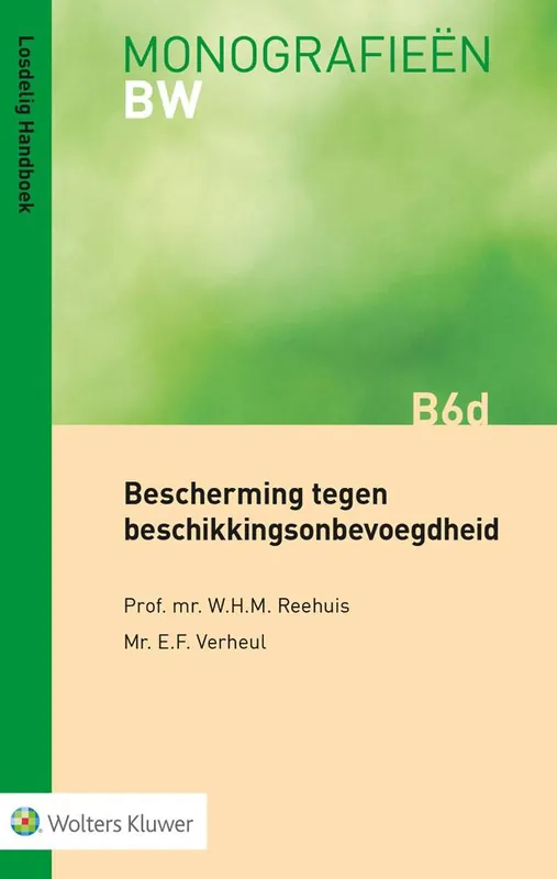 Bescherming tegen beschikkingsonbevoegdheid / Druk 1 Weekendaanbieding