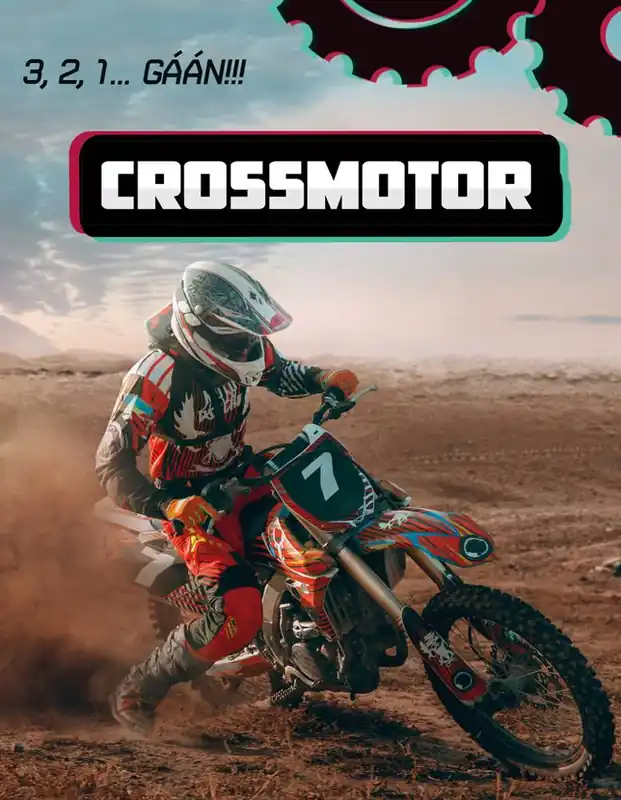 Crossmotor / Druk 1 Tijdelijk Beschikbaar