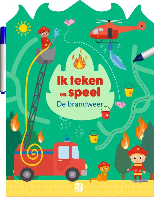 Ik teken en speel: brandweer / Druk 1 Alleen Vandaag
