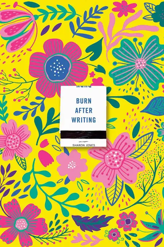 Dagaanbieding Burn After Writing (Floral 2.0)