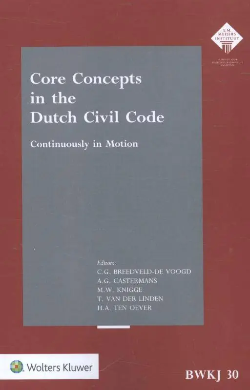 Beperkt Aanbod Core concepts in the Dutch civil code / 1st Edition