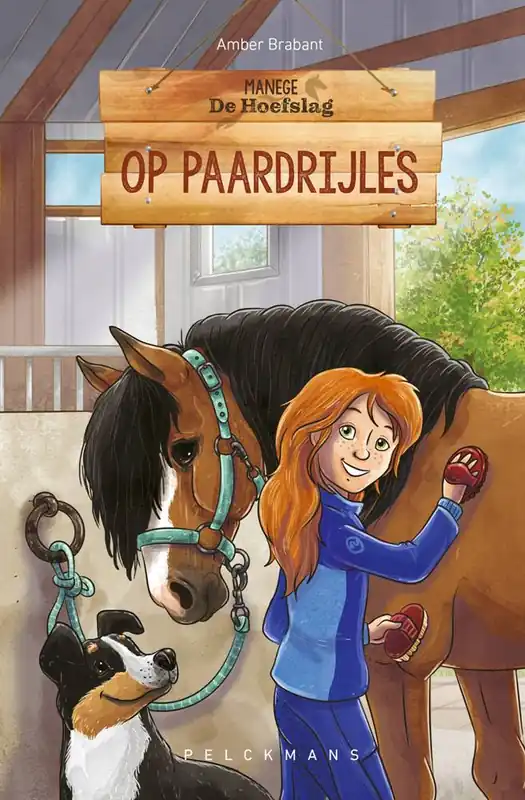 Op paardrijles / Druk 1 Populair
