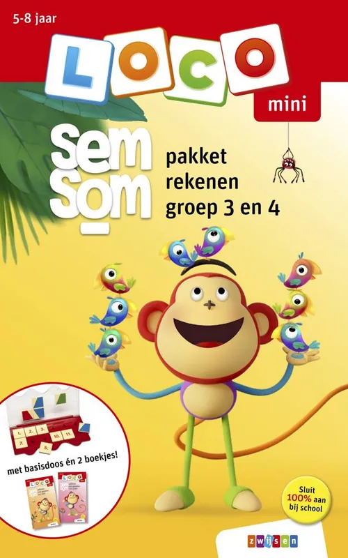 Loco mini semsom rekenen groep 3 en 4 pakket / Druk 1 Koop Online