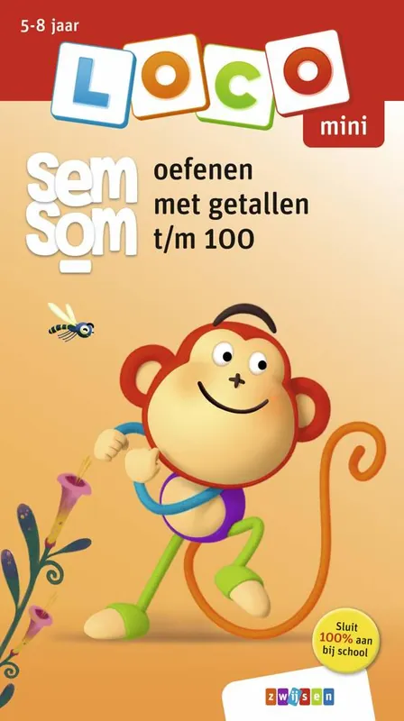 Gratis Retour Loco mini semsom oefenen met getallen t/m 100 / Druk 1