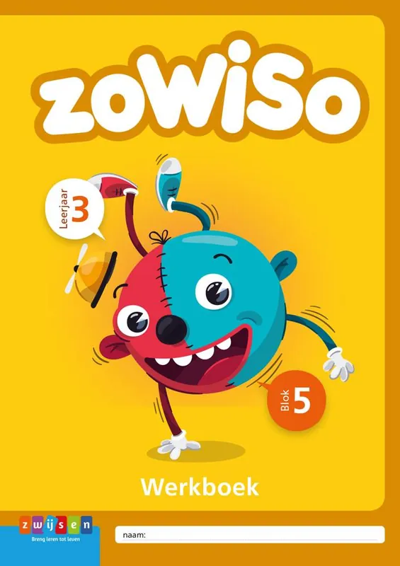 Zowiso 3 blok 5 Werkboek / Druk 1 Rechtstreeks Van De Fabrikant
